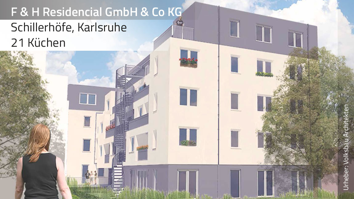 GRIMM Küchen für gewerbliche Kunden - F&H Residence