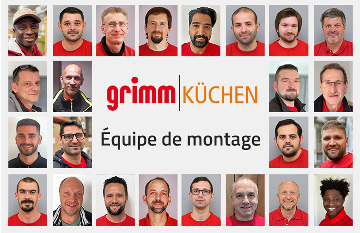GRIMM Küchen - équipe de montage