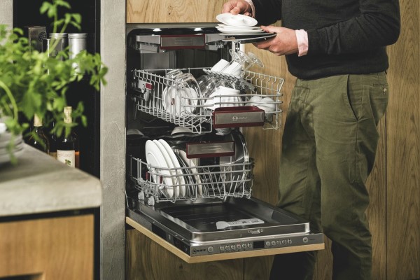 GRIMM Küchen - E-Geräte - Spülen - Hocheingebauter Geschirrspüler von Neff