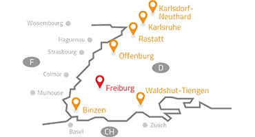 Küchenmontage in Frankreich und der Schweiz