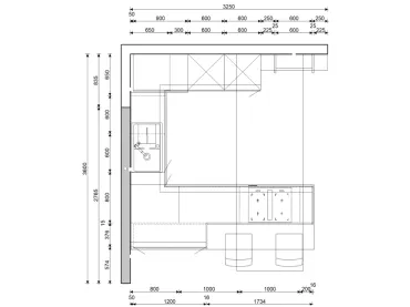 Grimm Küchen Rastatt - Musterküche 14 - Grundriss