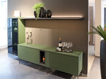 Grimm Küchen Rastatt - Musterküche 29B - Seitenansicht