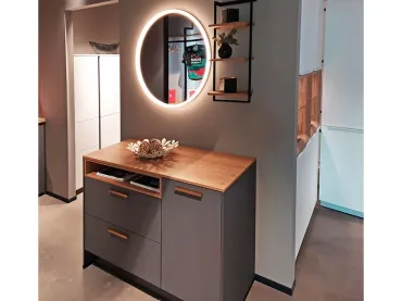 GRIMM Küchen Waldshut-Tiengen - Musterküche 15A - Seitenansicht