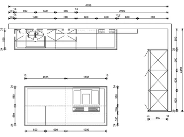 GRIMM Küchen Binzen - Musterküche 65 - Grundriss