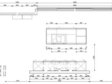 GRIMM Küchen Karlsdorf - Musterküche 06 - Grundriss