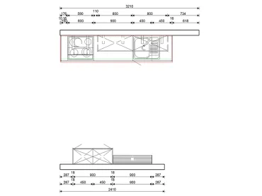GRIMM Küchen Offenburg - Musterküche 32 - Grundriss