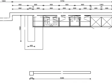 Grimm Küchen Rastatt - Musterküche 32 - Grundriss