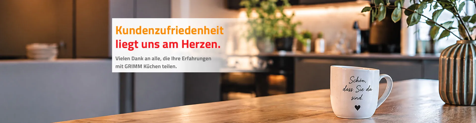 Kundenzufriedenheit liegt uns am Herzen.