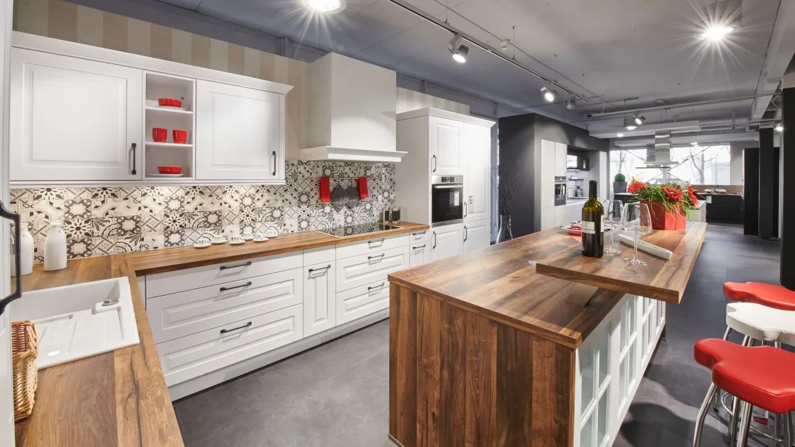 Landhausküche bei GRIMM Küchen bei Baden-Baden