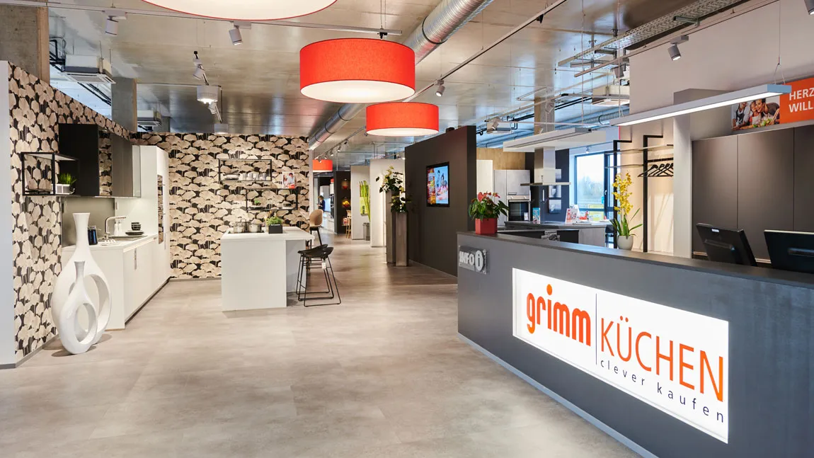 Das GRIMM Küchenstudio bei Bruchsal