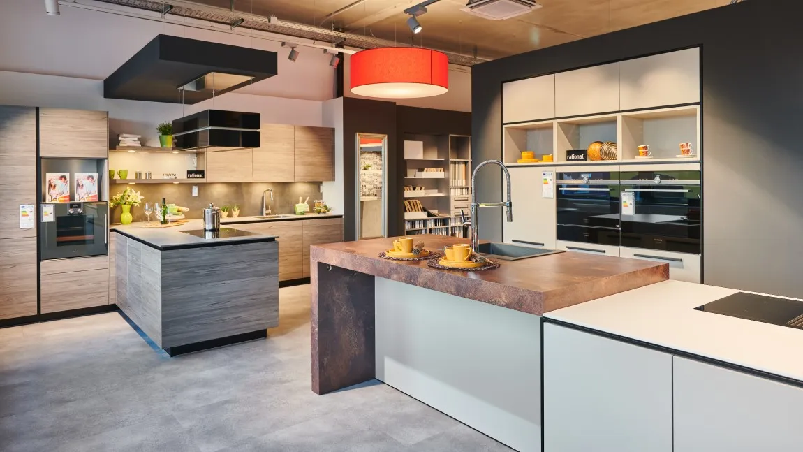 GRIMM Küchenstudio Karlsdorf-Neuthard - Unsere Küchenausstellung im bawo-Center - Küche modern2 GRIMM Küchenstudio Karlsdorf-Neuthard - Unsere Küchenausstellung im bawo-Center - Küche modern2